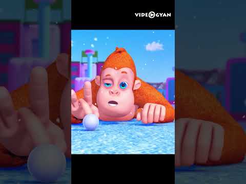 Demu Gola - Snow Song Shorts - 1 | Nursery Rhyme & Kids Songs #shorts #animation #cartoon thumbnail