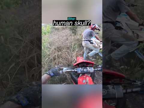 Biker Finds HUMAN SKULL While Riding ?? thumbnail