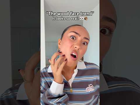 MY FACE IS MADE OF WOOD! ??? #shorts #cadelandmia thumbnail