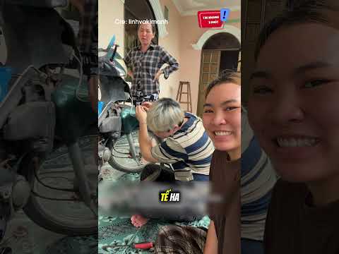 Sửa xe giúp mẹ người yêu thế mà lại hay: 😆 #shorts thumbnail
