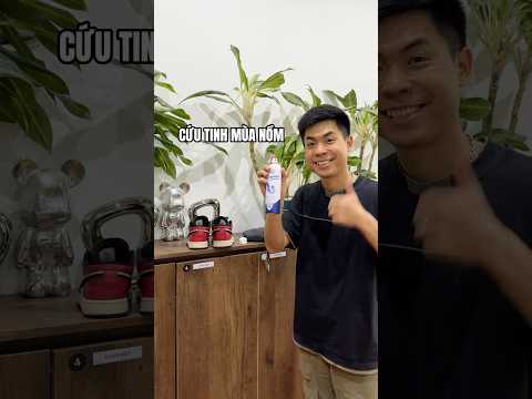 Xịt thơm chân khử mùi hôi giày tất - | Đàm Đức Review #aikomi thumbnail