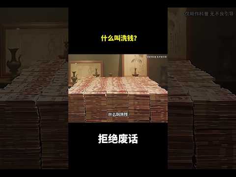 什么叫洗钱？#冷知识 #涨知识 thumbnail