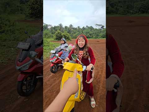 bawang merah mau jalan-jalan kaca spionya cuman satu#trendingshorts thumbnail