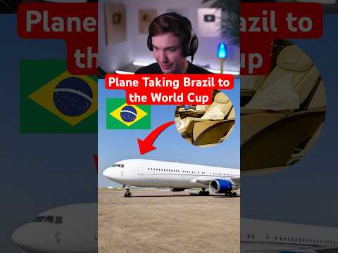 Plane Taking Brazil to the World Cup thumbnail