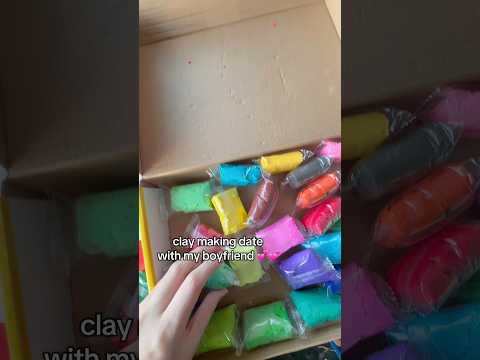 weird clay making with my boyfriend thumbnail