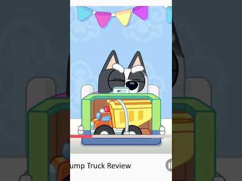 Muffin unboxes a dump truck toy! 🛻💙 | Bluey Minisodes Muffin Unboxing | Disney Jr. thumbnail