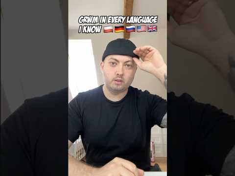 GRWM IN EVERY LANGUAGE I KNOW 🦀🥊 thumbnail