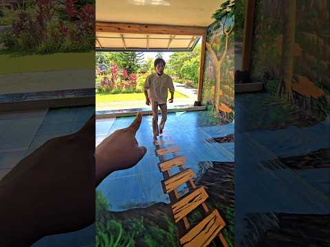 temon jatuh di jembatan muncul lagi di mulut hiu #trendingshorts thumbnail