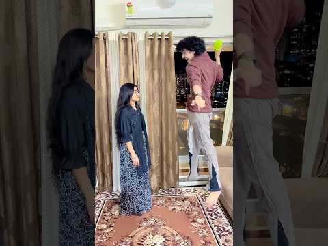 Jaisa bola waisa kiya🫣 #zidaanshahidaly #brothersister #shorts thumbnail