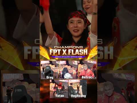 Nhìn lại khoảnh khắc vỡ òa của 5 thành viên FPT x Flash!!! thumbnail