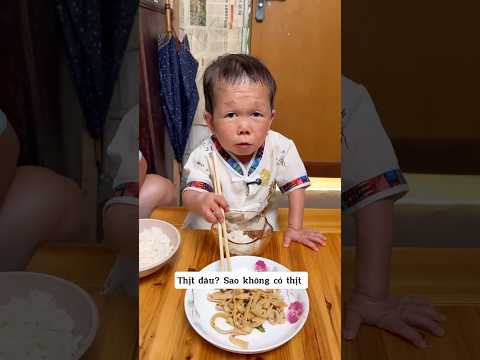 Bố Cháu Chỉ Muốn Ăn Thịt Thôi #shorts thumbnail