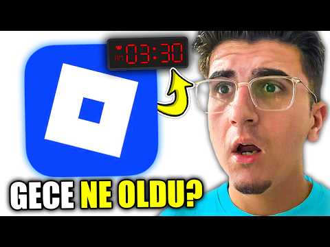 ROBLOX DÜN GECE KİTLENDİ..‼️ (SİZ UYURKEN) thumbnail