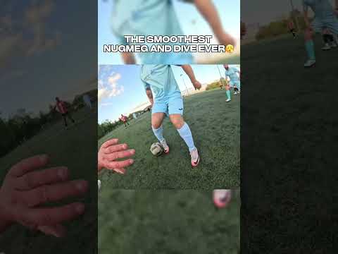 NUTMEG WAS SO SMOOTH?‍? #povfootball #nutmeg #soccer #football #penalty #skills #ref #referee thumbnail