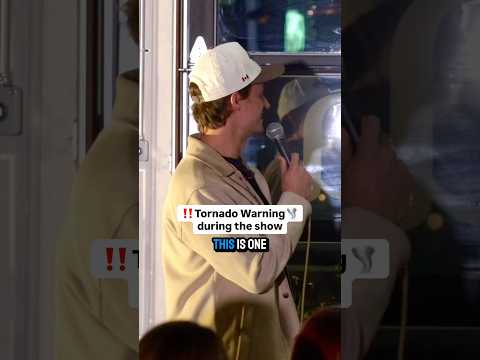 Pushing Their Car Past During a Tornado Warning🌪️ #standupcomedy #chicago #tornado #fail thumbnail