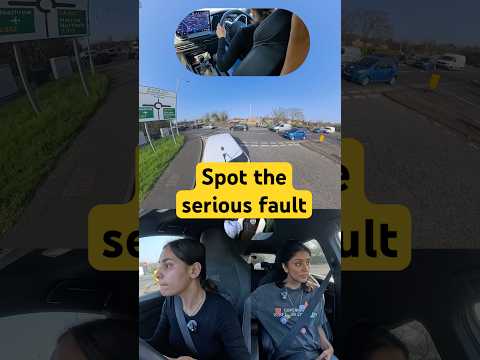 SPOT THE FAULT 👀 #driving #car #learn #roundabout #west #london #teacher #test thumbnail