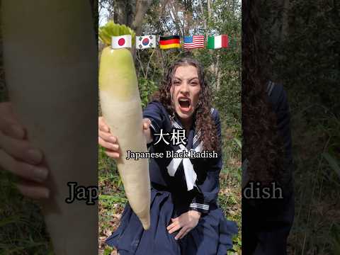 大根を世界中の味付けで食べてみた！ #shorts #ダモ好き #スターラ thumbnail