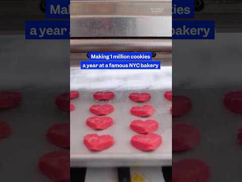 How one million #cookies are made each year at a famous #NYC bakery #dessert #bakery thumbnail