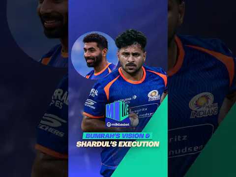 Jasprit Bumrah’s captaincy ? Shardul Thakur stepping up in style ? #MumbaiIndians #OneFamily thumbnail
