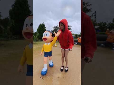 Doraemon Ne Kiya Humara Welcome 😍 #neetubisht #lakhneet #youtubeshorts #trending #viral thumbnail