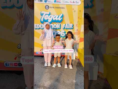 MINI VLOG NOURA KE TEGAL EDUCATION FAIR 2026 FESTIVAL PELAJAR TAHUNAN #dailyvlog #tegaleducationfair thumbnail