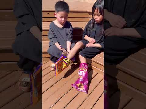 Chips Bag Shoes?! 😳👟 thumbnail