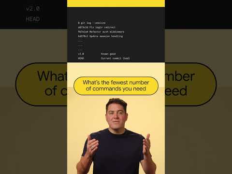 Find the commit in the fewest commands! thumbnail