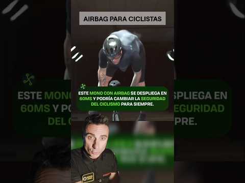Airbag para ciclistas.#supervivencia #curiosidades #sabiasque thumbnail