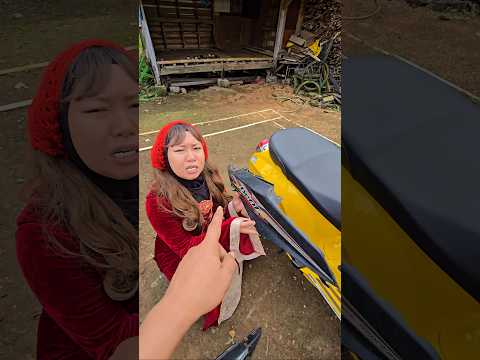bawang merah pasang bodi motor warna hitam#trendingshorts thumbnail