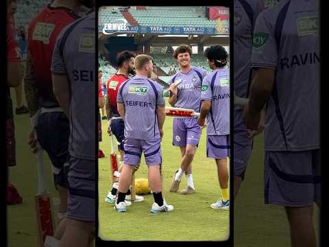 POV: You accidentally enter Virat’s bat admiration session. ?#IPL2026 thumbnail