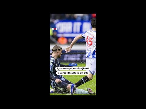 Ajax naar de play-offs Europees voetbal thumbnail