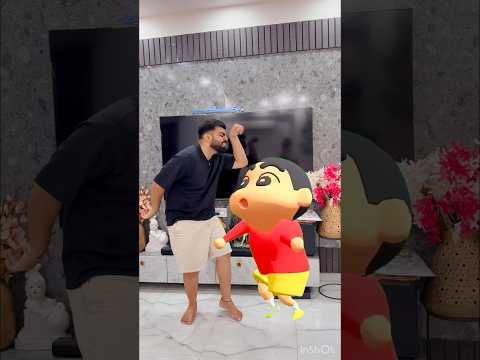 Gaurav or shinchan ka dance #gauravaroravlogs #youtubeshorts #shorts thumbnail