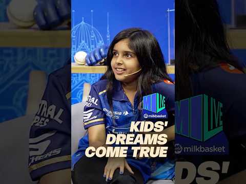 Dreams came true and smiles grew wider for the kids at Wankhede yesterday ? | #MumbaiIndians thumbnail