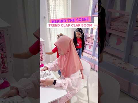 BEHIND THE SCENE NOURA IKUT TREND CLAP CLAP BOOM BOOM #trend #behindthescenes thumbnail