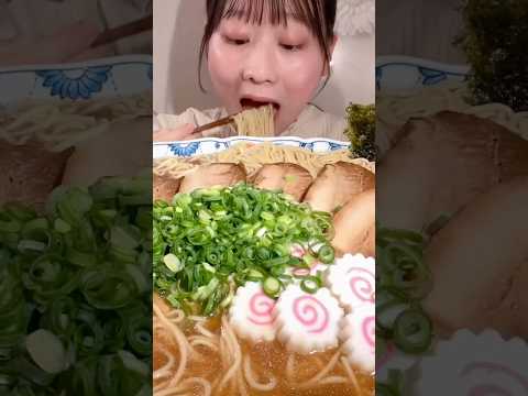 マルタイ棒中華そば🍜 Marutai Japanese Ramen🍜  #pr #asmr #mukbang 咀嚼音 thumbnail