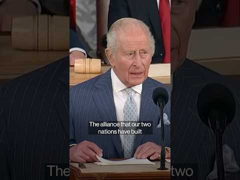 King Charles in Congress Says America's Words, Actions Matter thumbnail