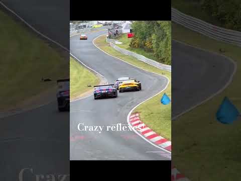 Max Verstappen insane close call Nurburgring 24h Race #Nurburgring #maxverstappen #max #closecall thumbnail