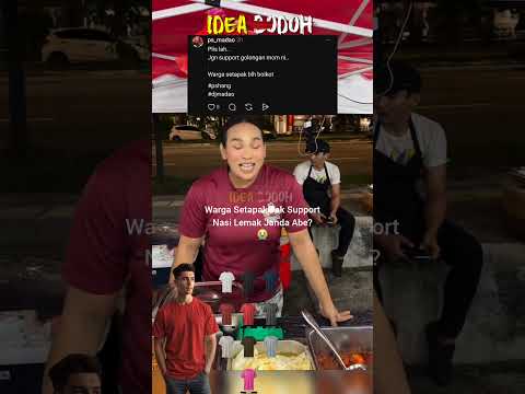 ABANG CUN KECEWA "WARGA SETAPAK TAK SUPPORT NASI LEMAK JAND4 DIA" thumbnail