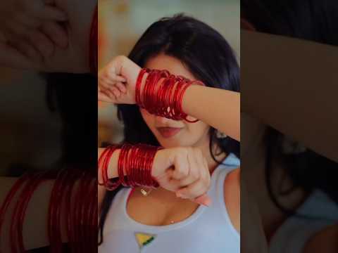 ? #bangles ⭕ #sanjurathod #ishamalviya #shorts thumbnail