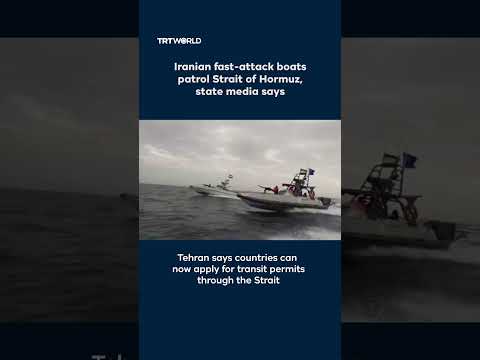 Fast-attack boats patrol Strait of Hormuz, Iranian TV says thumbnail