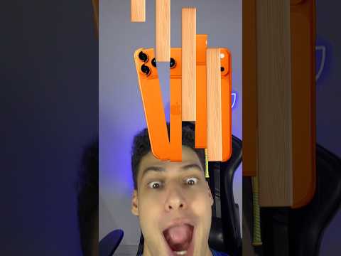 Precise sequence of the orange iPhone 17 Pro Max Cosmic #shorts #noads thumbnail