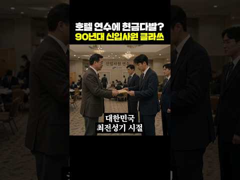 호텔 연수에 현금다발? 90년대 신입사원 클라쓰 thumbnail