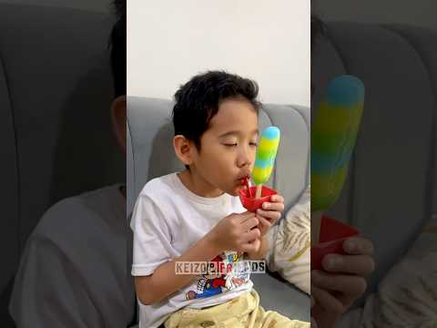 Akibat papi ga mau pakai tatakan es krim sedotan⁉️ thumbnail