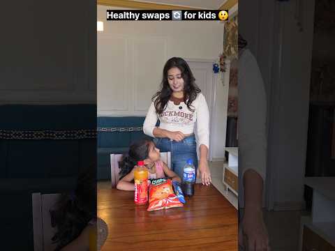 "More healthier and tastiers swaps for kids." 😲🤩🤯 #relatable #trending #shorts thumbnail