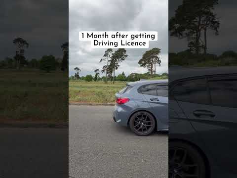 Day 1 of driving vs 1 year of driving 😂 thumbnail
