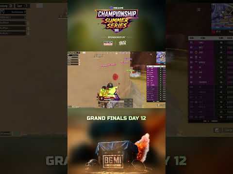 One.Game presents: Champions Summer Series 🔥Grand Finals Day 3 Match 5 Highlights #bgmi #esports thumbnail