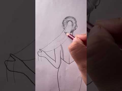 How to draw a hair #art thumbnail