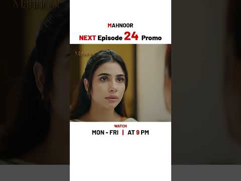 Mahnoor Episode 24 | Promo | Humayun Ashraf | Khadija Saleem | ARY Digital Drama thumbnail