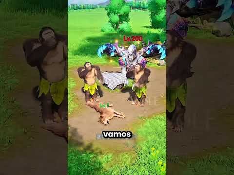 Este gorila acabou sendo muito poderoso 😱🦍 thumbnail