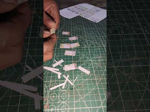 how to make a mini calendar and make a miniature home #craftyhome #artandcraft #craft #artscraft thumbnail