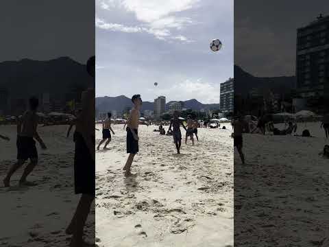 🇧🇷 Fun day at Ipanema beach Brazil🍹 thumbnail